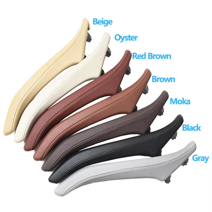 LHD 7pcs Interior Door Armrest Panel Pull Handle With Leather Outer Cover for BMW 5 Series F10 F11 F18 520 523 525 528 530 535