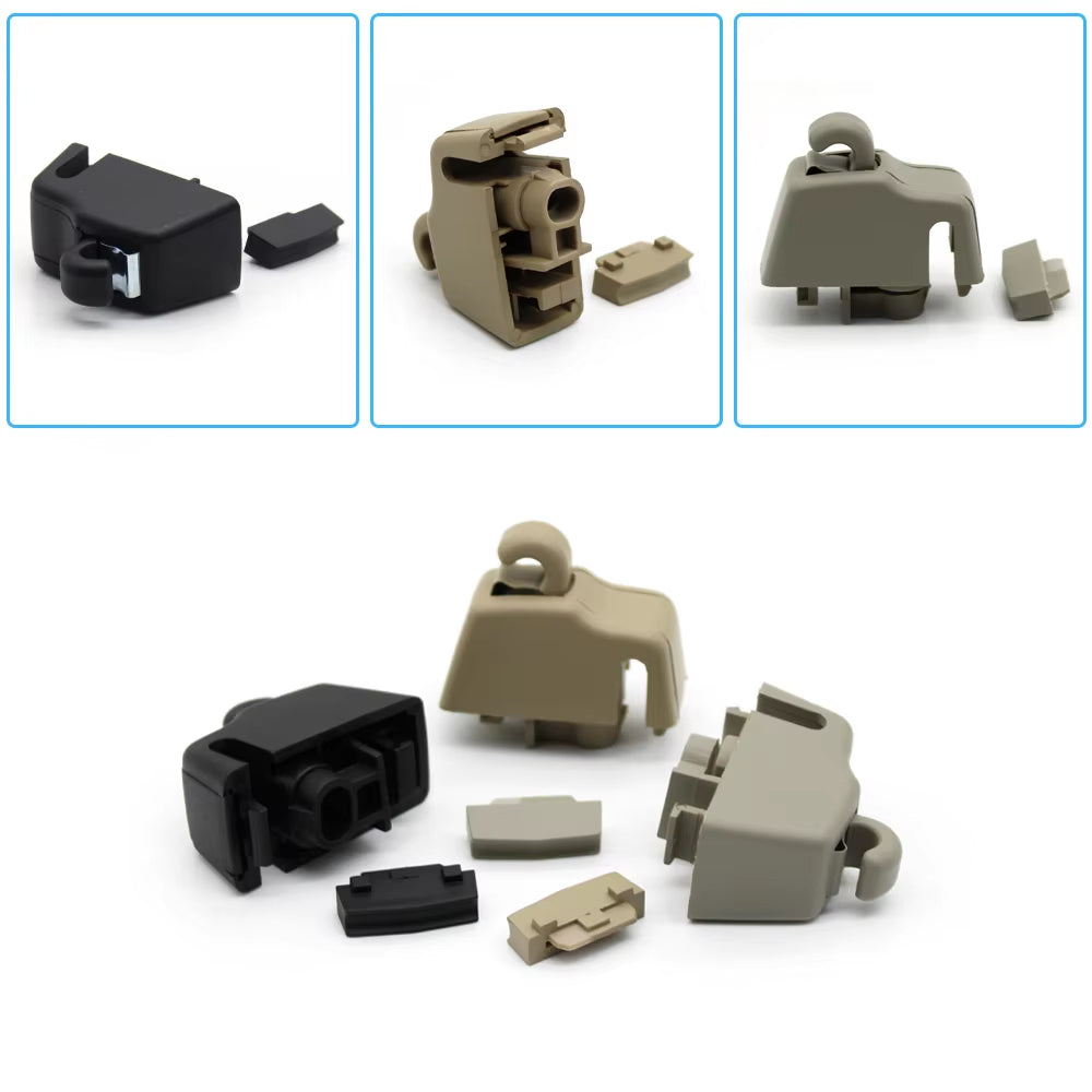 Car Sun Visor Fixing Buckle Retainer Sun Visor Support Clip Hook Bracket For Audi Q7 VW Touareg Cayenne 4L0859561,4L0859562
