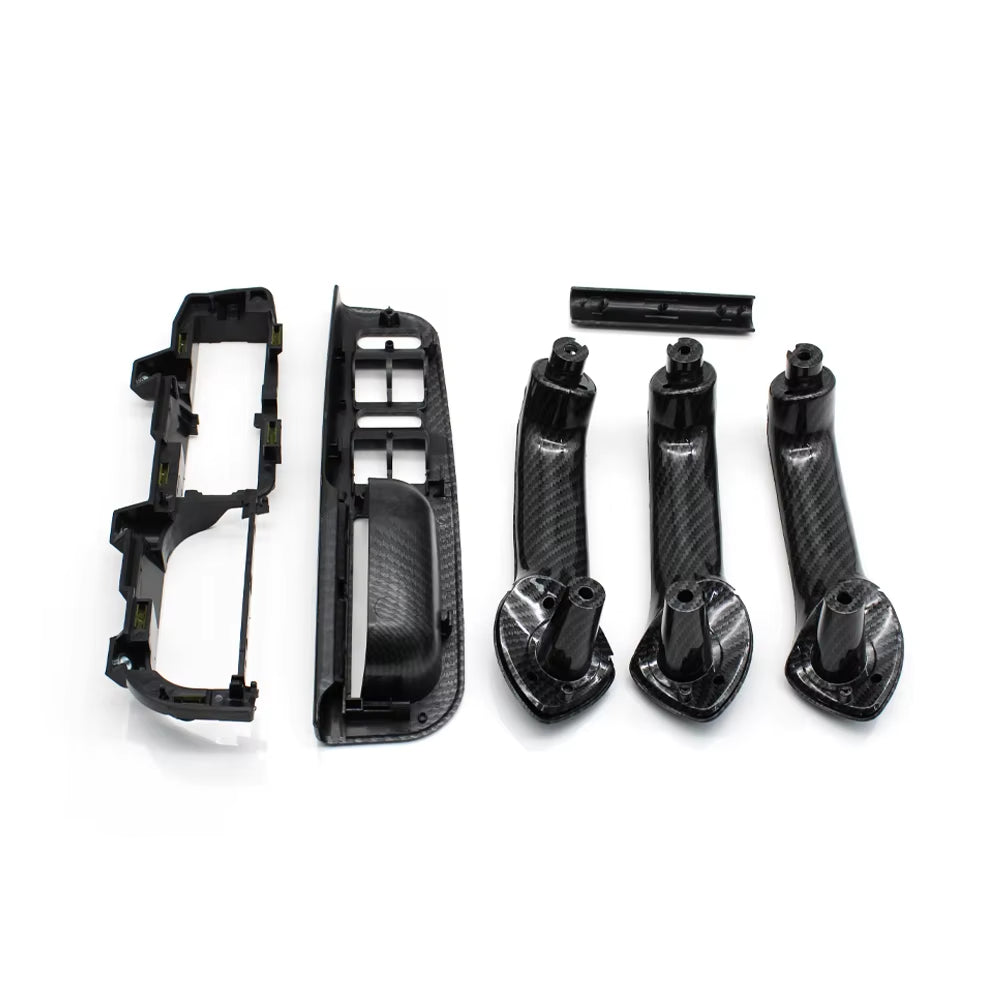 LHD Car Front Rear Left Right Door Pull Grab Handle Cover Panel Trim For VW Bora Golf 4 MK4 Jetta 1999-2004