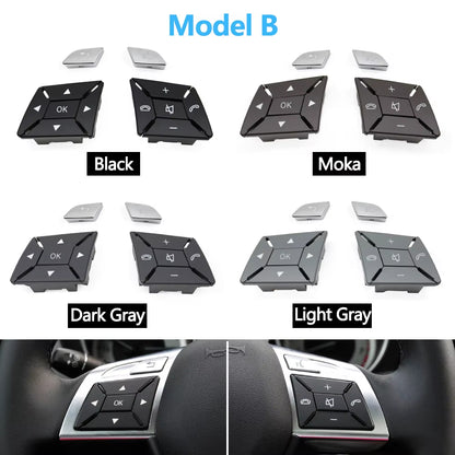 W204 Car Steering Wheel Switch Multi-functional Button For Mercedes BENZ C E A GLK Class X204 W212 W156 W246 W207 W117 W218
