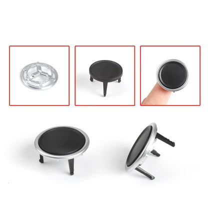 A/C Knob Button Rear Air Conditioning Panel Switch Car Rear Air Conditioning Control Panel Knob Cover 7N0907049C for VW Sharan
