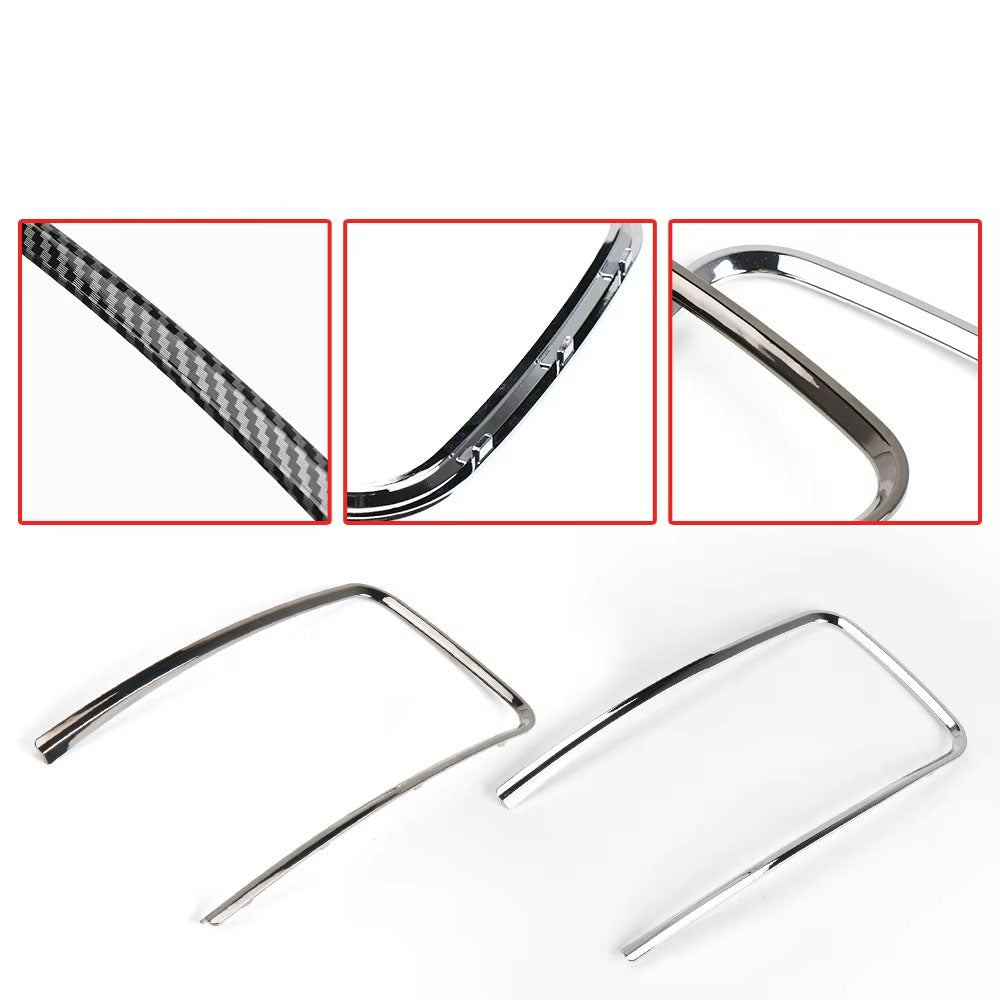 For Buick Lacrosse 2009-2013 Car Console Armrest Box Storage Box Electroplating Strip Water Cup Holder Strip Plating Trim Ring