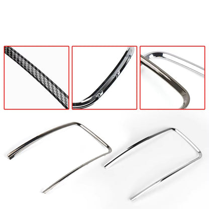 For Buick Lacrosse 2009-2013 Car Console Armrest Box Storage Box Electroplating Strip Water Cup Holder Strip Plating Trim Ring