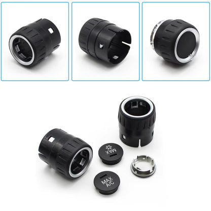 AC Heater Climate Control Switch Button Radio Volume Knob Cover For BMW 1 2 3 4 M4 Series F20 F21 F22 F87 F30 F31 F34 F32 F36