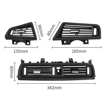 Car Front Rear Air Conditioning AC Vent Grille Outlet Panel Cover For BMW 5 Series F10 F11 F18 520i 523i 525i