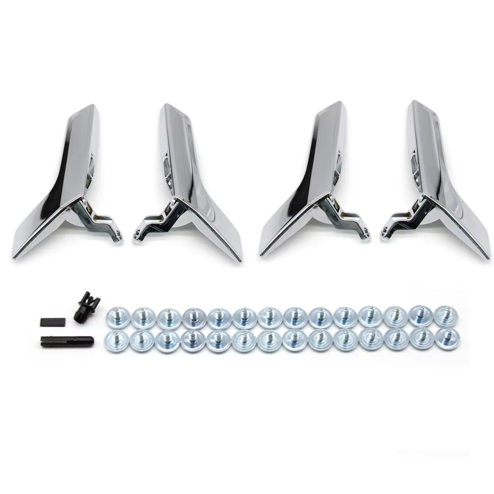 Upgraded Interior Door Left Right Chromed Pull Handle Replacement For Mercedes Benz W204 C-Class GLK300 C180 C200 C300