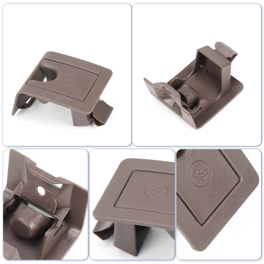 Black ISOFIX Child Seat Belt Buckle Cover For Lexus ES200 ES350 ES300H ES260 Rear Seat Safety Restraint Hook Trim Cap