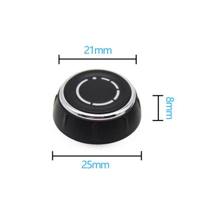 Car Center Console Audio Volume Knob Cover CD Control Switch Button For Porsche Cayenne Panamera Macan Boxster 911 718 970