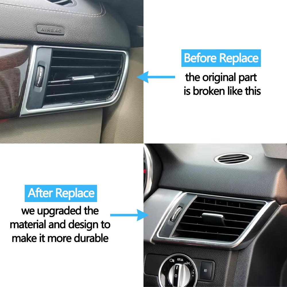 LHD RHD Dashboard Air Conditioning AC Vent Grille Outlet Cover Replacement For Mercedes-Benz W166 W292 ML GL GLE GLS 2012-2019