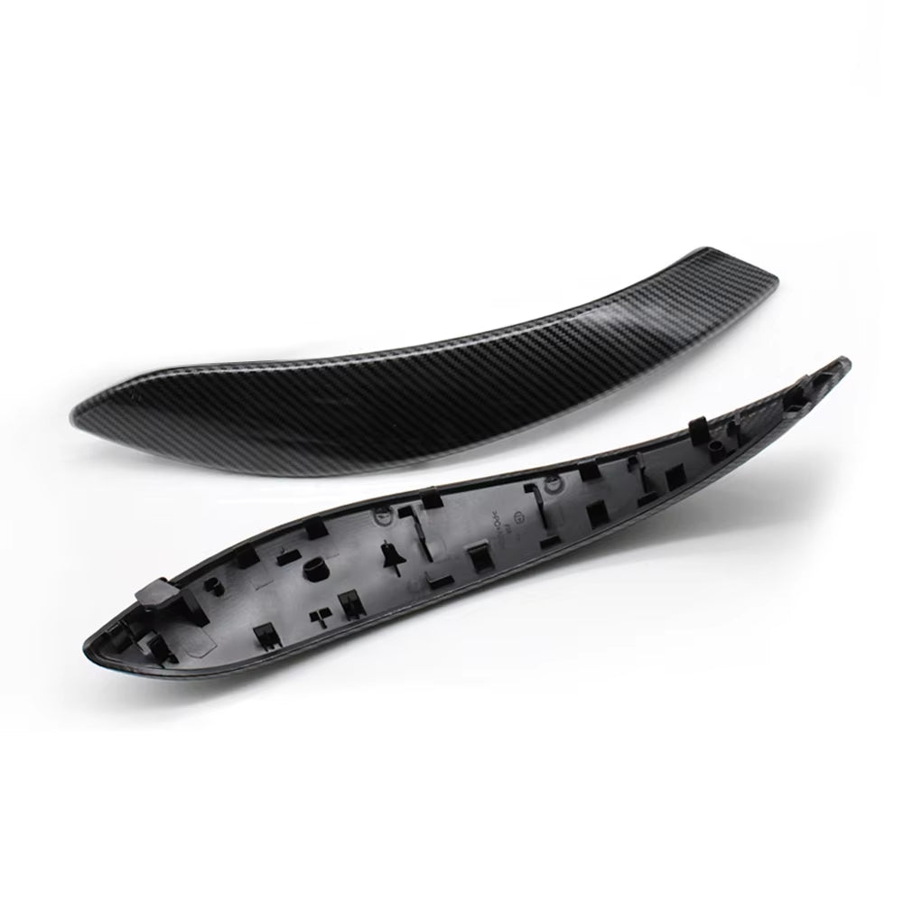 Carbon Fiber Interior Door Inside Pull Handle Trim Cover For BMW 3 4 Series M3 M4 F30 F34 F36 F32 F33 F80 F82 F83