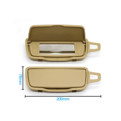 Car Left Right Sun Visor Vanity Mirror Cover Assembly For Porsche Boxster Cayman 911 981 982 991 718 982857551,982857551T