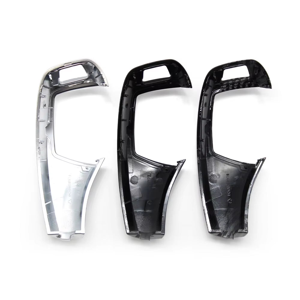 LHD RHD Car Gear Shift Knob Trim Cover Auto P Parking Button Cap For BMW X5 X6 E70 E71 E72 2007-2013 61319116587