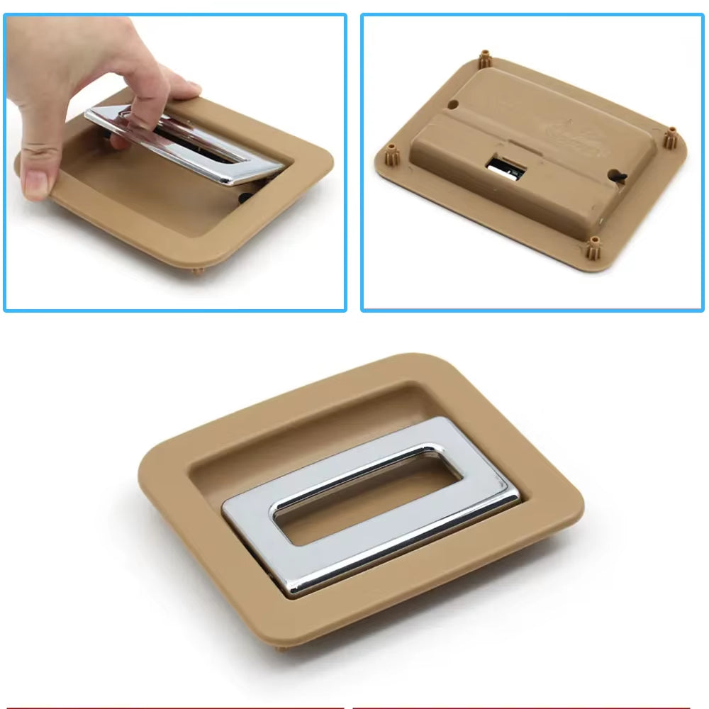 Car Rear Trunk Luggage Tail Cover Mat Floor Carpet Handle Latch Button For Porsche Cayenne 7P5 2011-2016 95855111500,95855111500