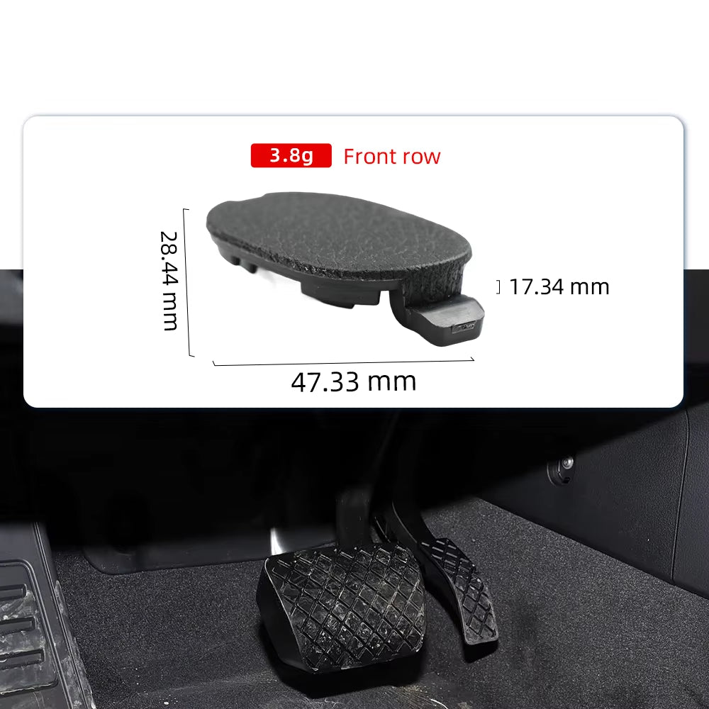 4KD8632734PK Car Central Channel Cover Circular Protective Shell For Audi A6L 2019-2026 Auto Plate Accelerator Pedal Cover