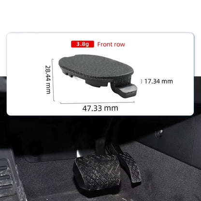 4KD8632734PK Car Central Channel Cover Circular Protective Shell For Audi A6L 2019-2026 Auto Plate Accelerator Pedal Cover