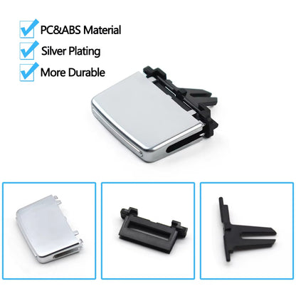 Car Front Air Conditioning AC Vent Air Vent Outlet Tab Clip Paddle For Mercedes BENZ W212 W207 Coupe E260 E350 E550