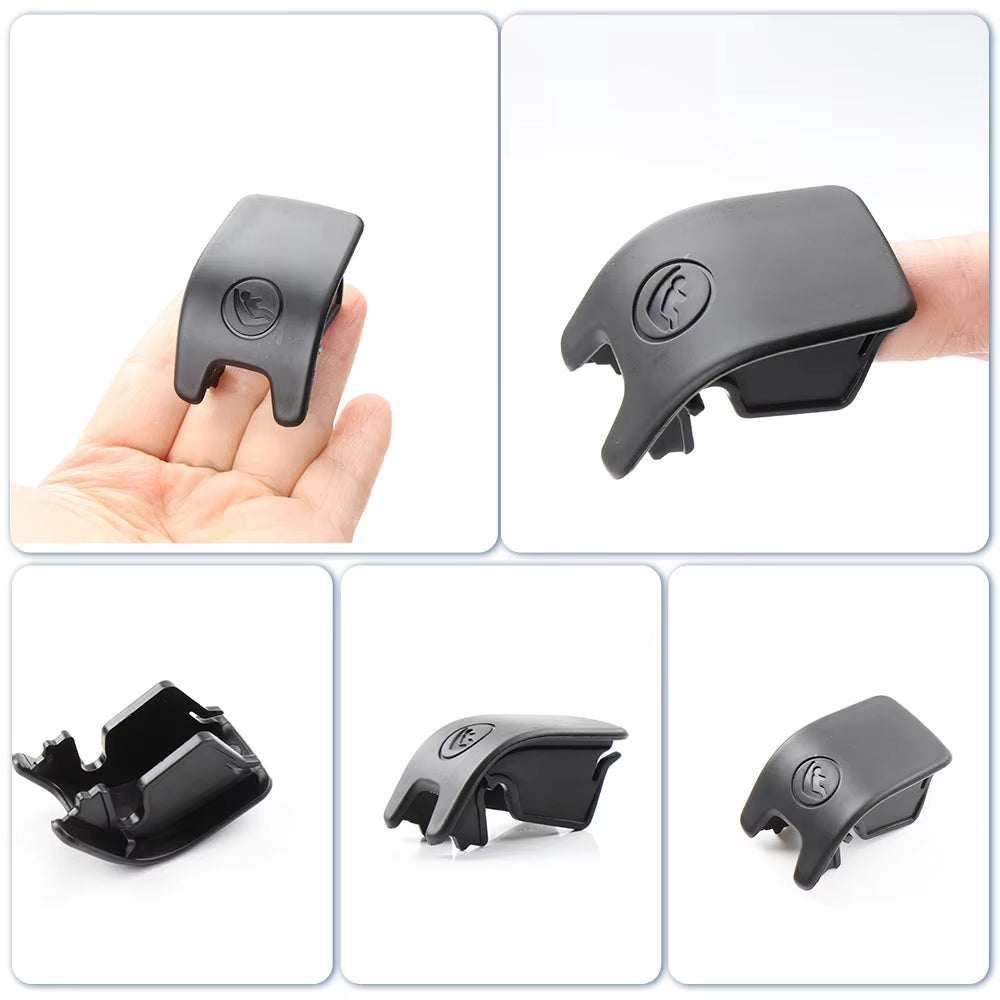 Rear Child Seat Safety ISOFIX Cover Restraint Hook Buckle Plate For Audi Q5L 2018-2025 Replace OE 80A8871874PK Auto Replacement