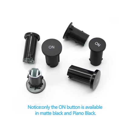 3PCS Car Front Dashboard Radio CD Player Button Knob Cover Switch Cap For Benz A C E GLK ML GL CLS W176 W246 W156 W204 W166 W218