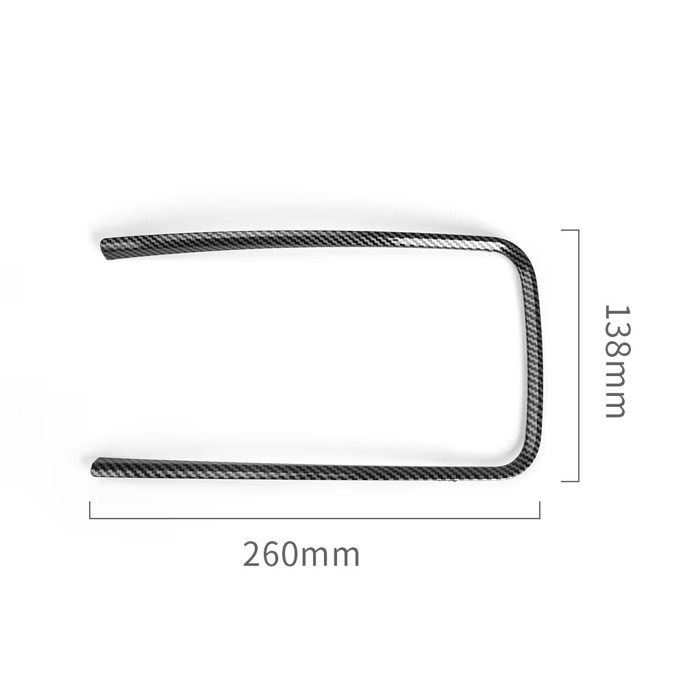 For Buick Lacrosse 2009-2013 Car Console Armrest Box Storage Box Electroplating Strip Water Cup Holder Strip Plating Trim Ring