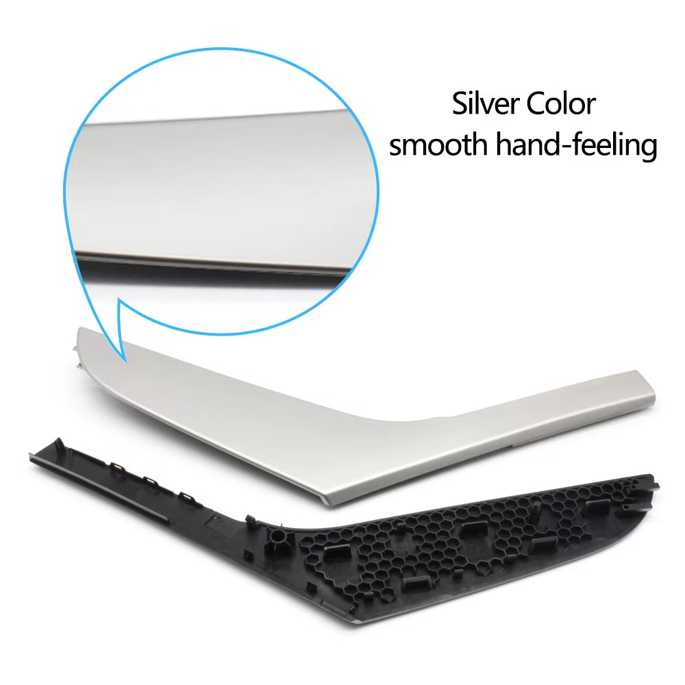 Black Car Interior Door Left Right Pull Handle Cover Trim For Volkswagen VW Golf 6 GTI MK6 2009 2010 2011 2012 2013 2014
