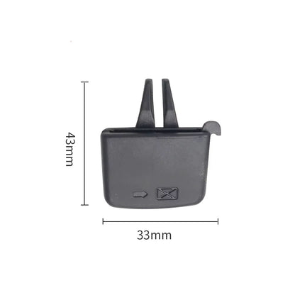 Center Air Duct Vent Air Nozzle Car AC Vent Outlet Tab Clip For Hyundai Verna Solaris Valves for Air Conditioning Nozzle