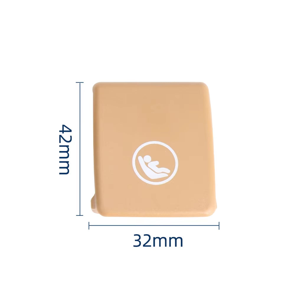 Car Child Seat Trim for Volvo V90/XC40/XC60/S90/S60/V60 Anti-Scratch Safety Seat Decoration Trim Auto Interior Accessory