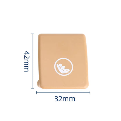 Car Child Seat Trim for Volvo V90/XC40/XC60/S90/S60/V60 Anti-Scratch Safety Seat Decoration Trim Auto Interior Accessory
