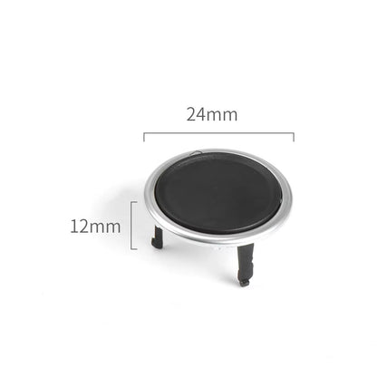 A/C Knob Button Rear Air Conditioning Panel Switch Car Rear Air Conditioning Control Panel Knob Cover 7N0907049C for VW Sharan