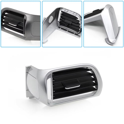 Gray Silver Car Left Right Center Air Vent Grille AC Vent Oulet Cover Panel For Porsche 911 Carrera Targa GT2 GT3 997 2004-2011