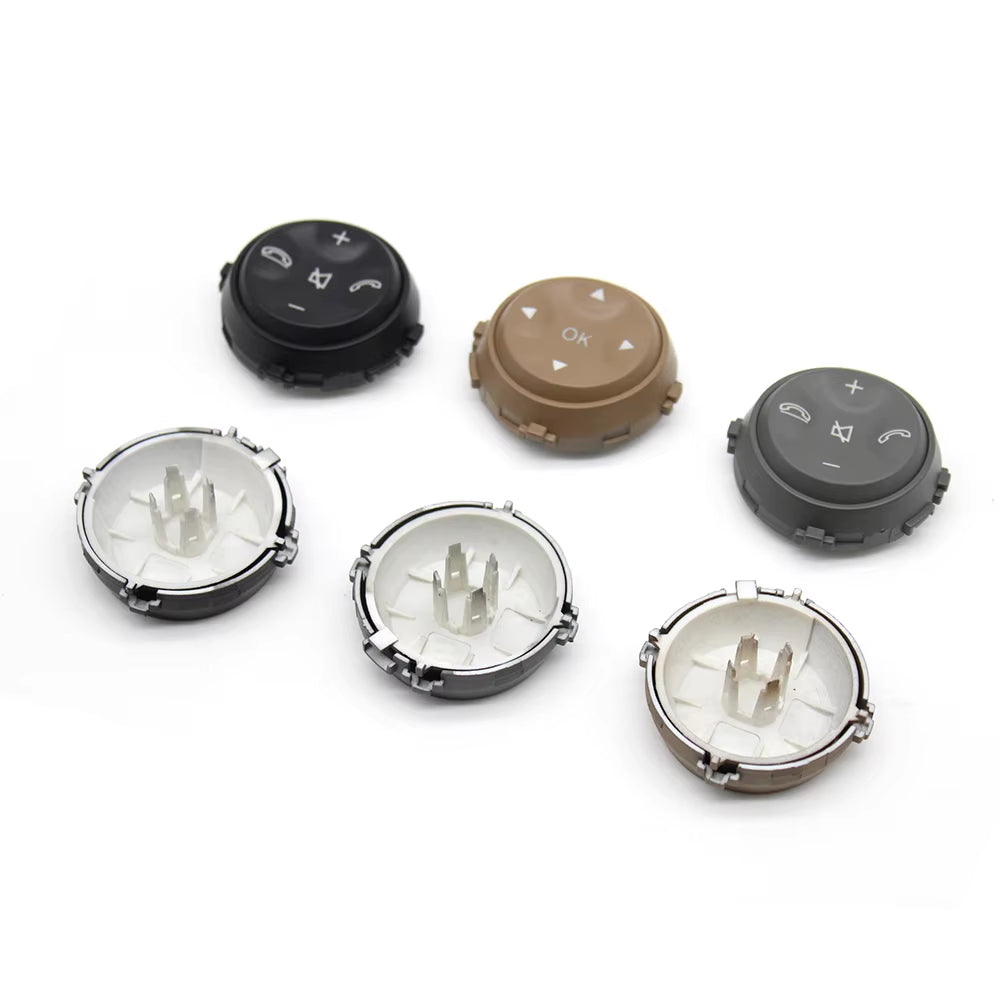 Car Multi-function Steering Wheel Push Button Cover For Benz W221 W216 S CL Class S280 S300 S350 S400 S600 2006-2009