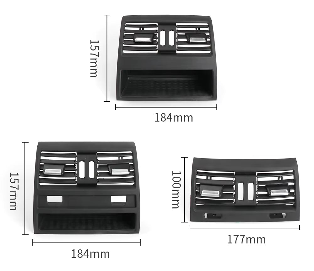 LHD RHD Air Conditioning Original Black AC Vent Outlet Grille Panel For BMW F10 F11 520i 523i 525i 528i 535i
