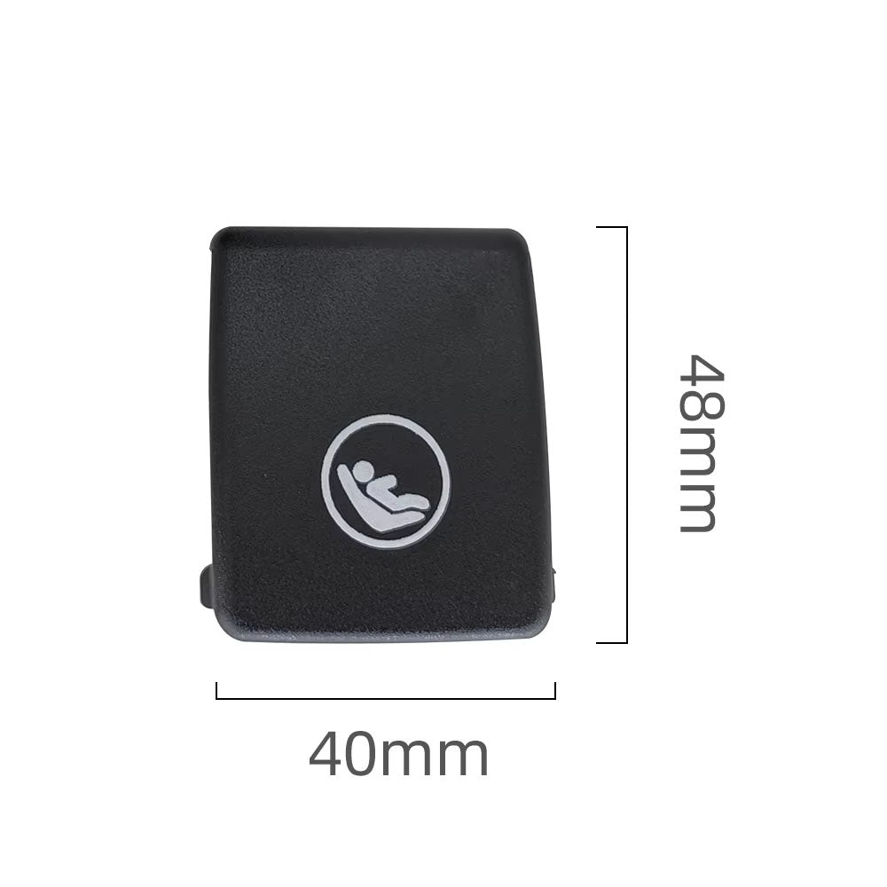 For Volvo S60 S90 Car Rear Child Seat Fixing ISOFix Cover Hook ISOFIX Cover Child Restraint Switch For Volvo V60 V90 XC40 XC60