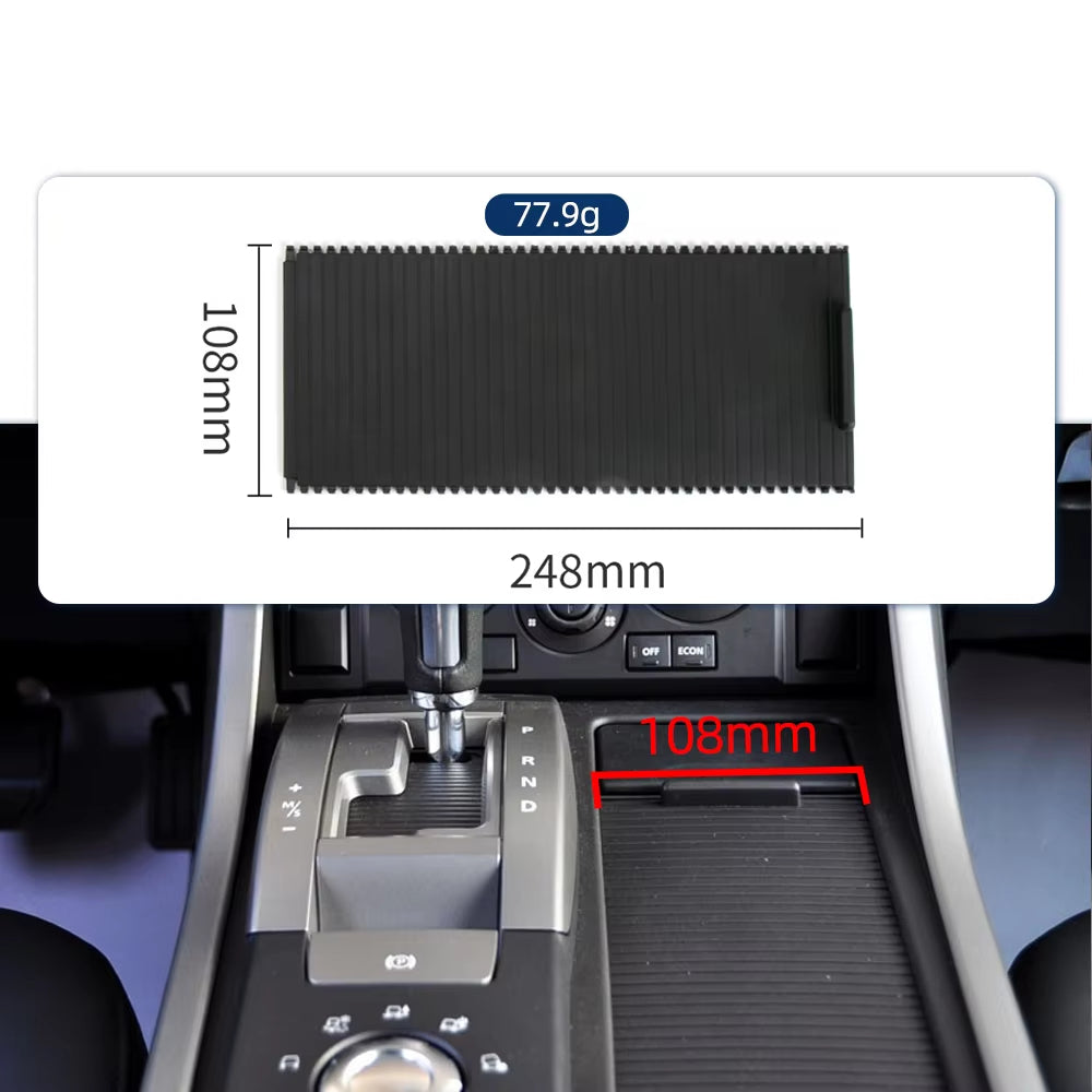 Car Cup Holder Cover Sliding Roller Blind Shutter for Range Rover Sport 2005-2009 FHM5000 Auto Interior Part