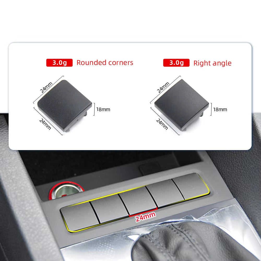 1K0959623D 1K0959623C Dummy Switch Button Cover for VW Golf 6 GTI Jetta 5 A5 MK6 Eos Caddy Touran 1T Interior Trim