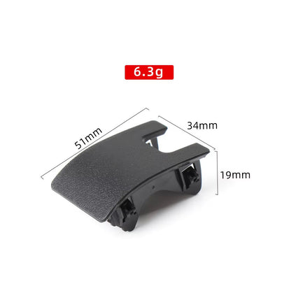 Rear ISOFIX Child Seat Cover Child Safety Seat Trim Panel Cap Fit For Nissan Qashqai Renault Kadjar 2015-2022 88639-DF30A-A242