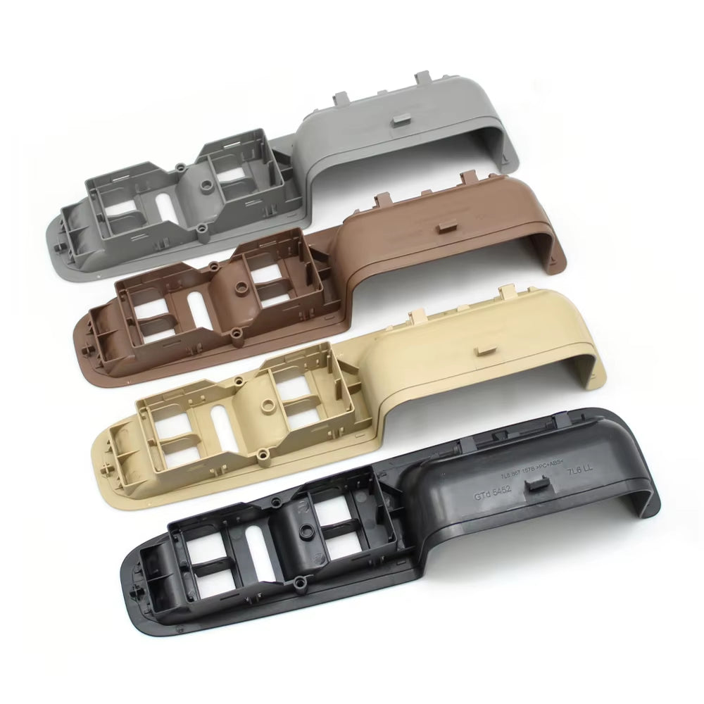 Car Front Rear Left Right Door Window Switch Cover Panel Trim Replacement For VW Volkswagen Touareg 2003-2010