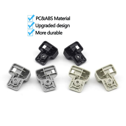 Car Roof Side Sun Visor Fixing Buckle Retainer Hook Fastener Clip Holder Bracket For BMW Mini Cooper R55 R56 R60 2007-2014
