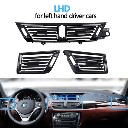 LHD RHD Front Dash Air Conditioning AC Vent Grille Outlet Panel Replacement For BMW X1 E84 2010 2011 2012 2013 2014 2015