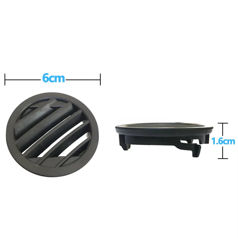 Car Front Dashboard Air Conditioner AC Vent Grille Small Round Cover For Mercedes Benz X204 GLK Class W204 GLK260 GLK300 GLK350