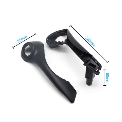 Car Interior Door Front Left Right Pull Grab Inner Handle Outer Cover Control Switch Panel For Renault Clio 3 MK3 2005-2009