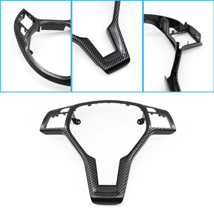 Car Steering Wheel Frame Trim Cover For Mercedes Benz AMG Style A B C E GLK GLA CLA CLS Class W176 W246 W204 W212 W156 W117