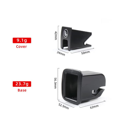 Isofix Cover Cap Child Seat Anchor Base Mount 57D887187A 2GG887233 For VW Tharu 2019-2024 Skoda Karoq 2018-2025