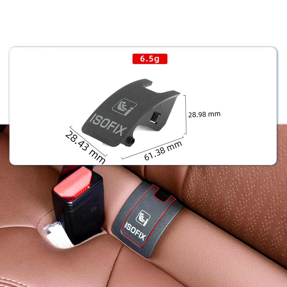 1PC Child Seat Safety Isofix Cover For Jaguar XFL XEL F-PACE Land Rover Range Rover Velar OE T4N28719XX T4N2871LKP T4N2871PVJ