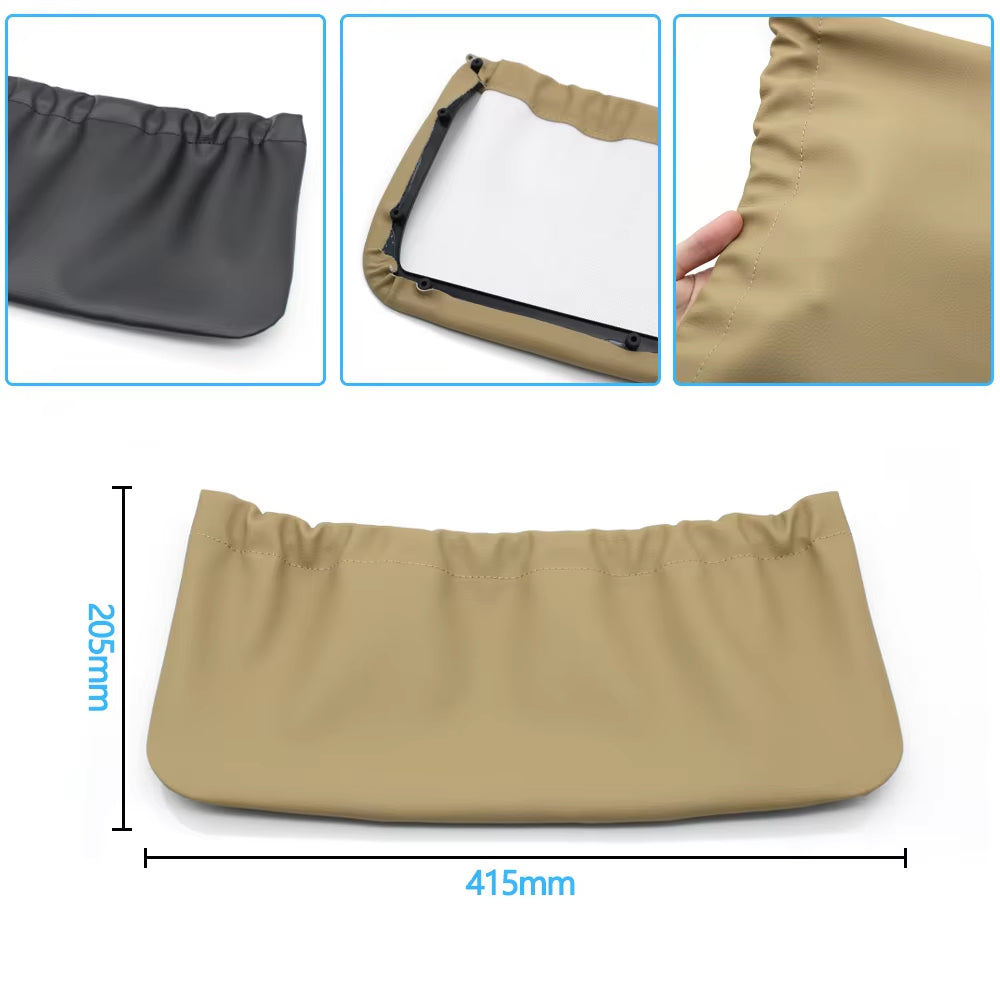 Car Left Right Seat Panel Leather Backrest Trim Cover Panel For Mercedes BENZ E Class W211 2005-2008 E320 E500