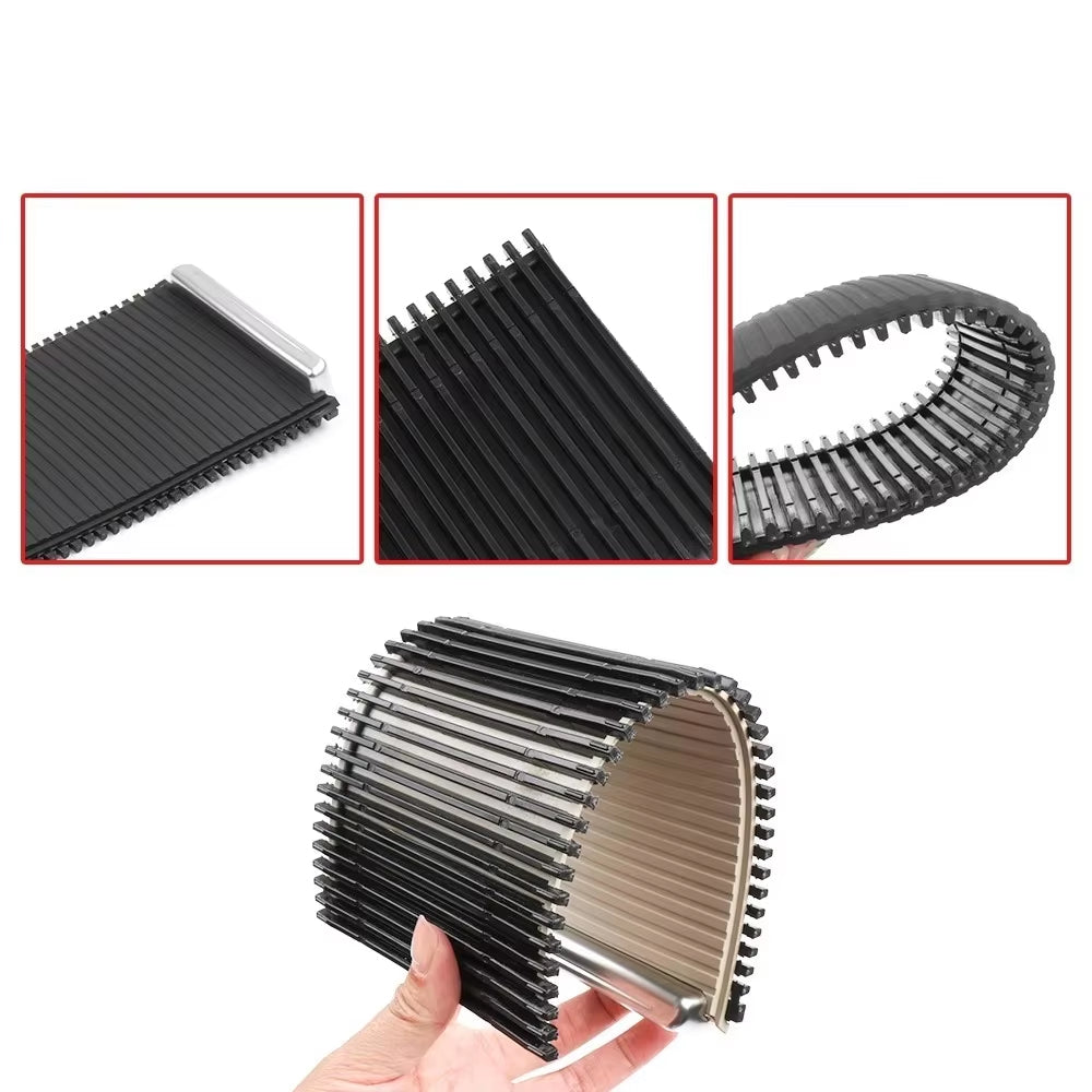 Inner Indoor Centre Console Roller Blind Cover For Volvo XC60 2009-2017 V60 S60 S60L Replace OE 39868873 39868875
