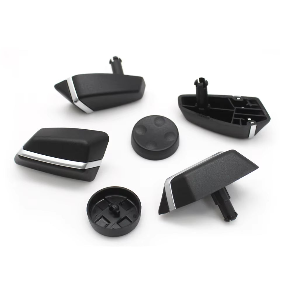 Car Left Right Seat Adjust Switch Sliding Backrest Lumbar Support Button For BMW 5 6 7 X5 X6 F10 F11 F07 F06 F12 F01 F02 F15 F16