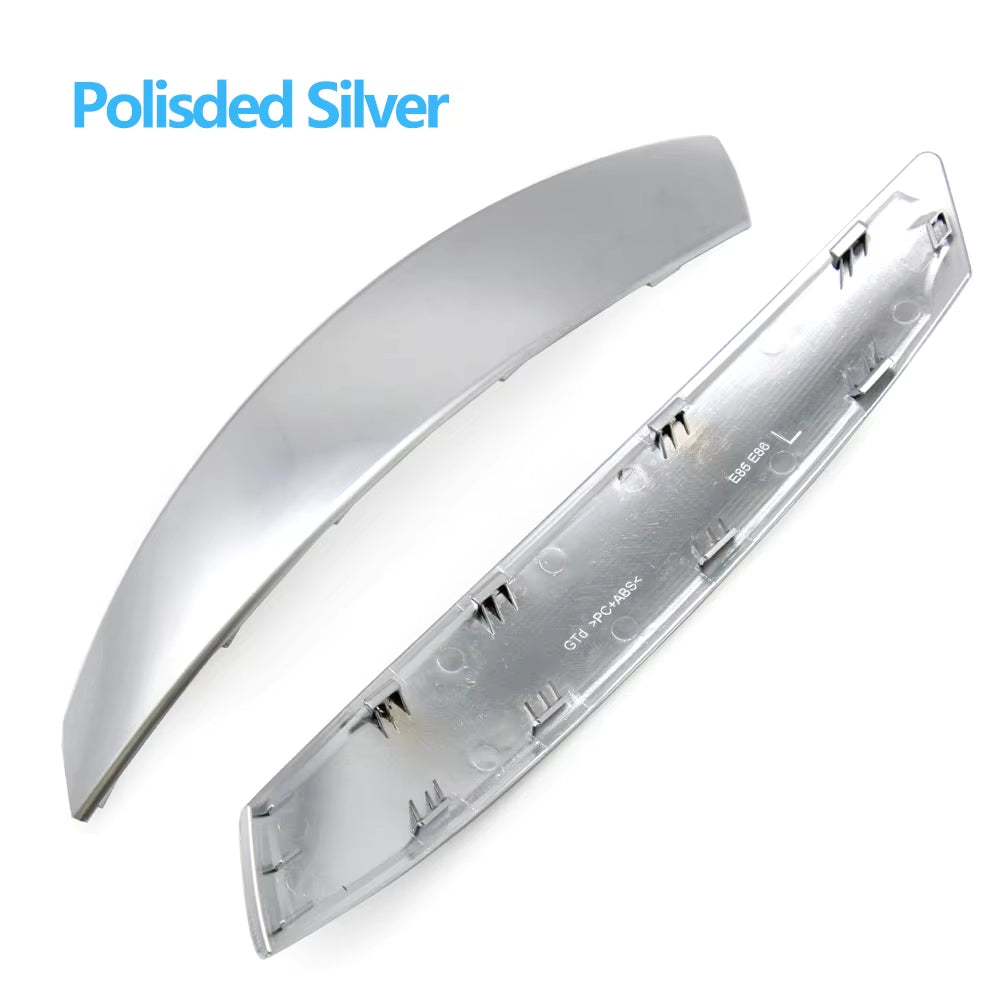 Left Right Hand Driver Car Interior Door Pull Handle Cover Trim Replacement For BMW Z4 E85 E86 2002-2008