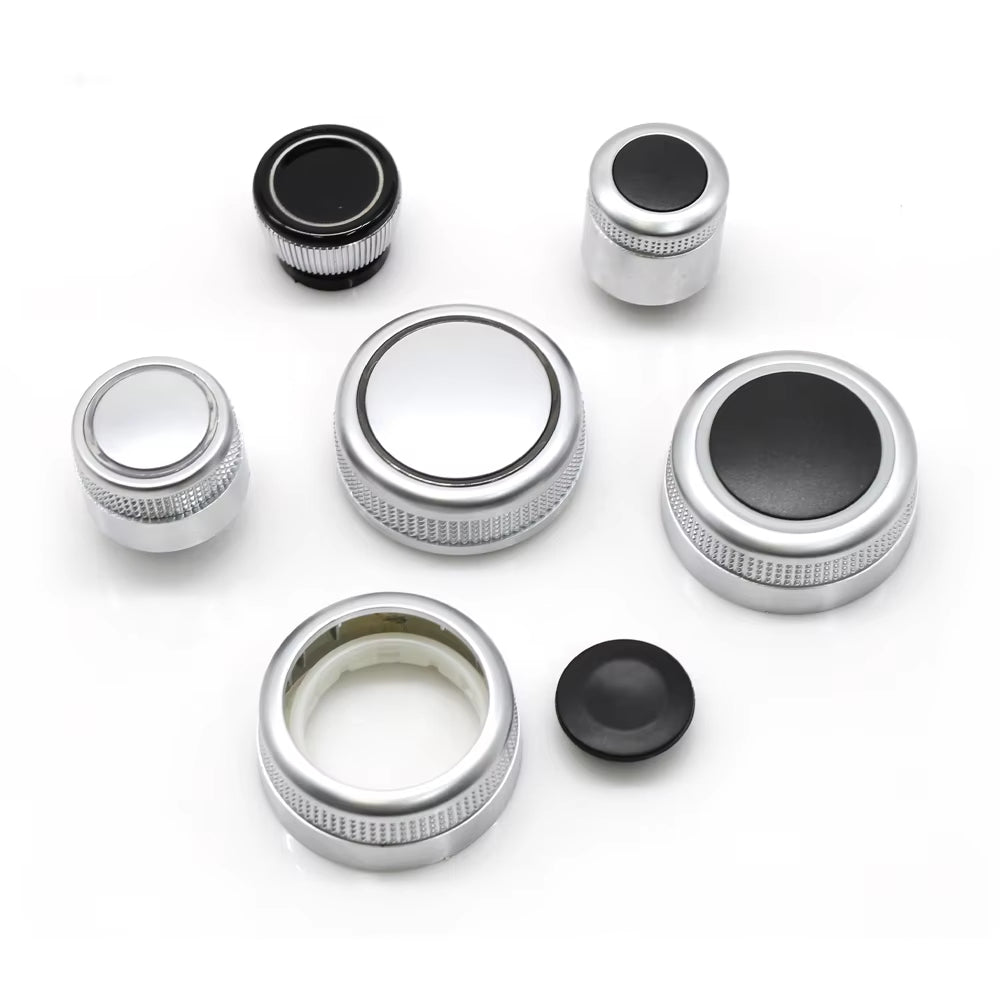 Car Audio Volume Radio Knob Multimedia Navigation Adjustment Control Switch Knob For Audi A6 A7 C6 C7 C8 Q7 Q8 A8 4F0919070