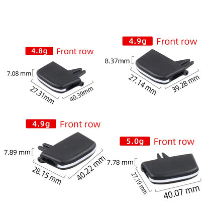 AC Air Vent Repair Kit Clip Tab For Volvo S60 2011-2019 V60 2011-2017 V40 2013-2019 Front Rear Center Left Right 31393994 313939