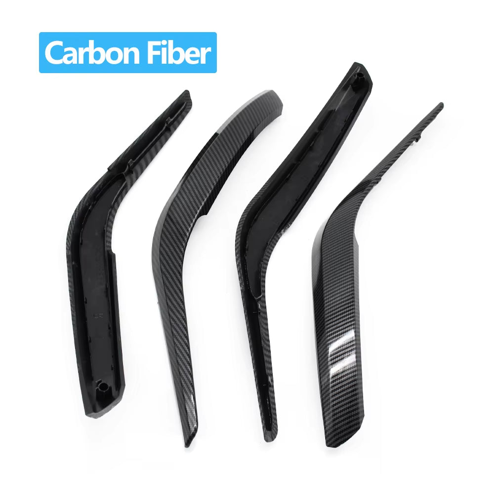 2PCS Set Car Left Right Interior Door Armrest Pull Handle Outer Cover Trim For BMW X1 E84 2010-2016